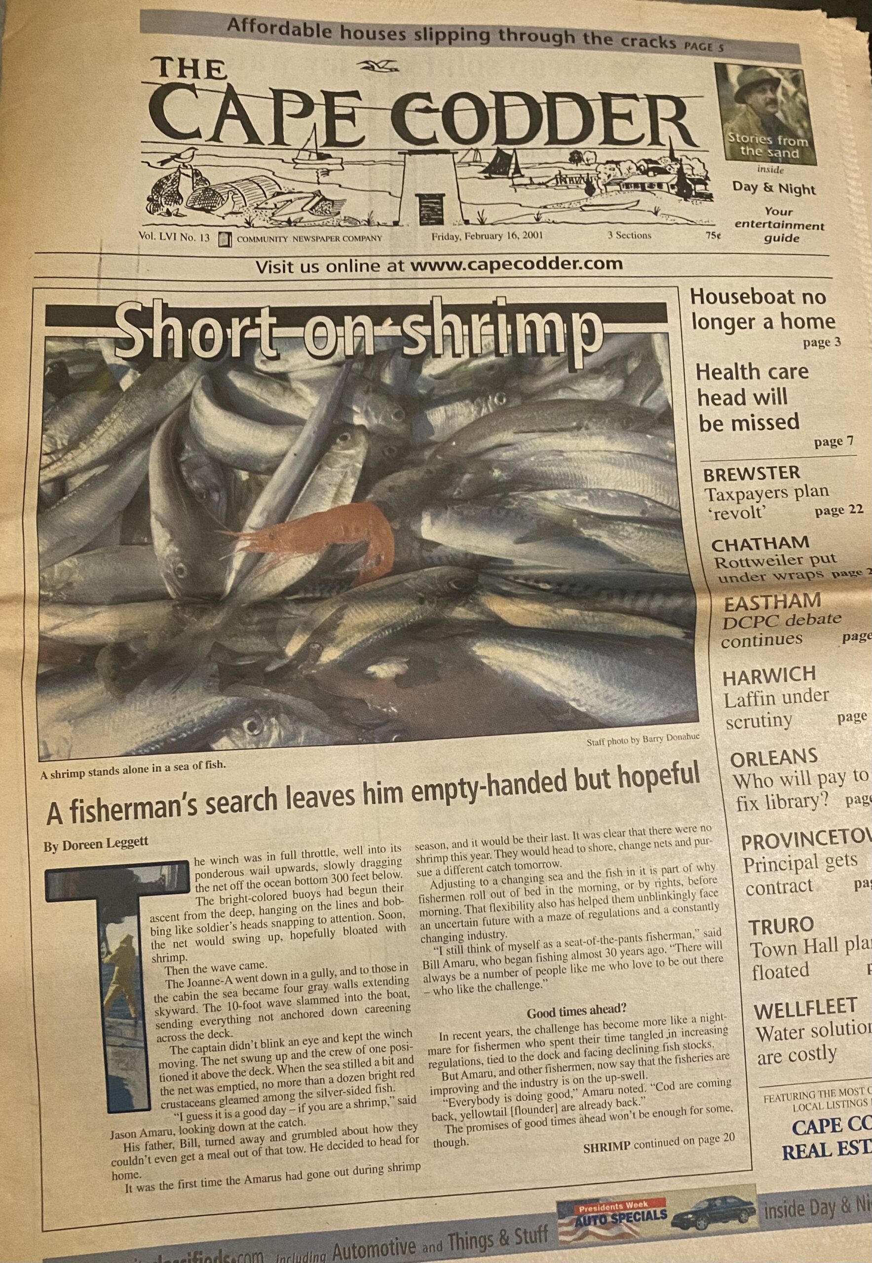 Celebrating the former Chatham Arctic shrimp fishery