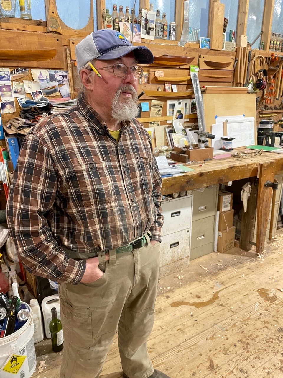 Walter Baron’s boatbuilding is ‘a niche within a niche’