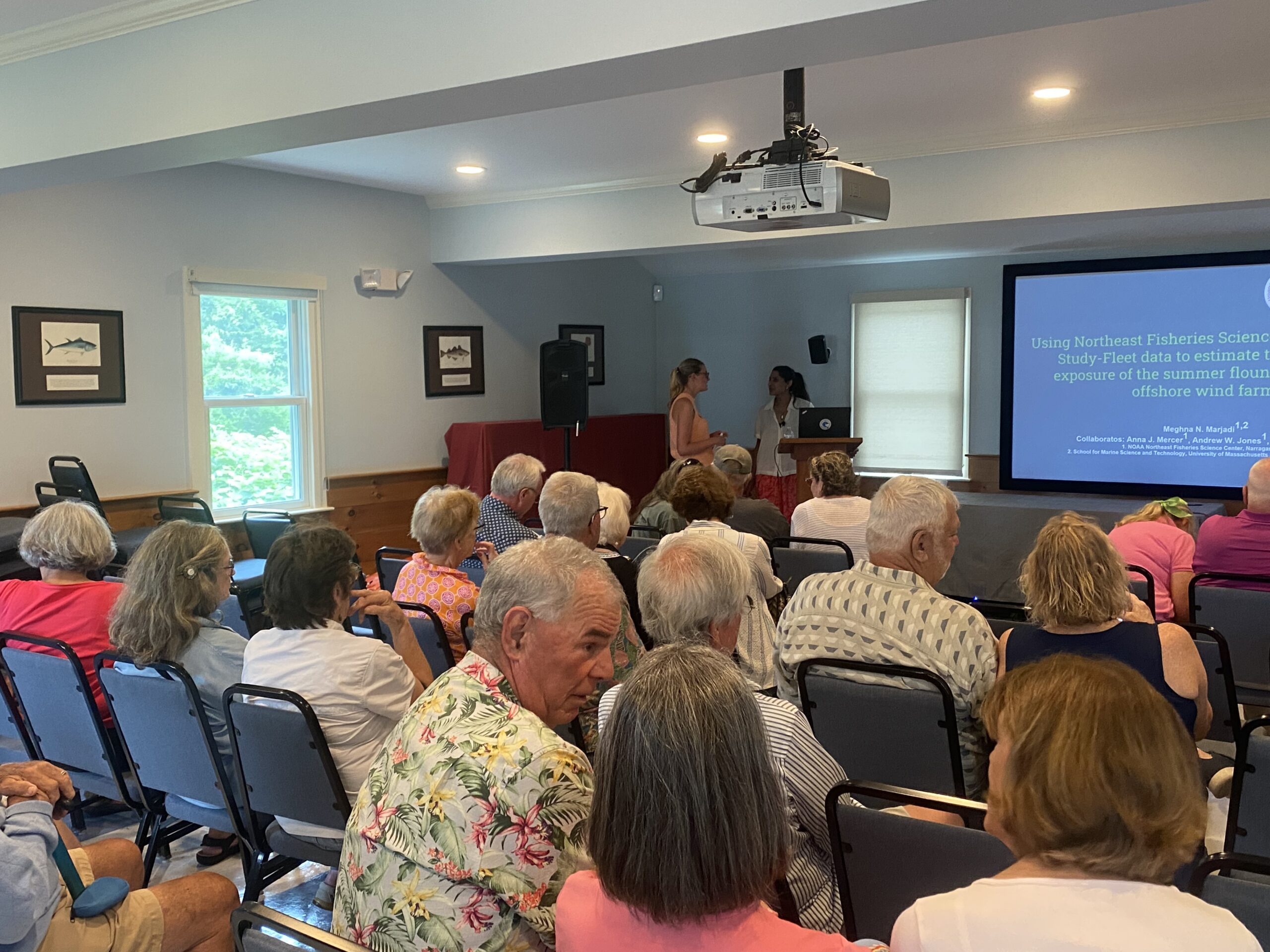 Fisheries Research works to keep up with wind