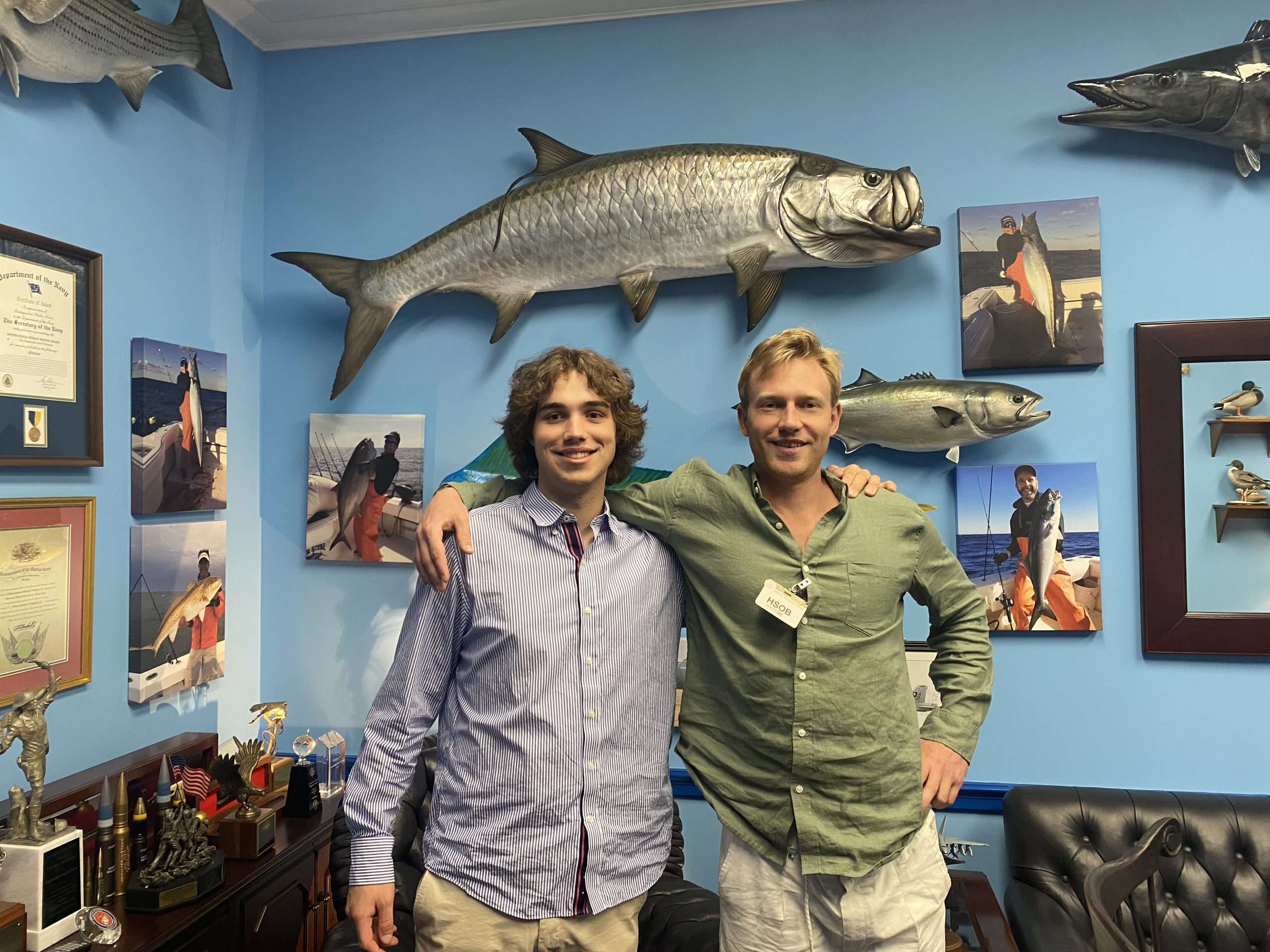 Fishermen a big hit in D.C.